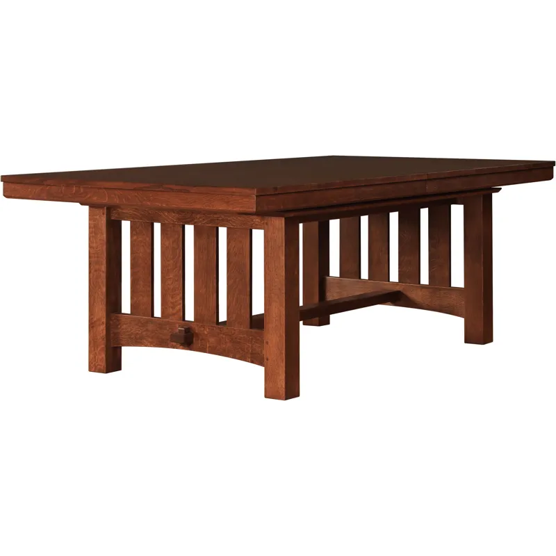 Mission Grande Trestle Table Oak