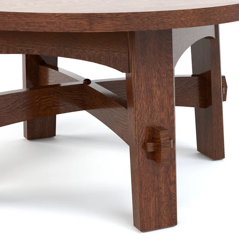 Mission Quincy Swivel Chat Table
