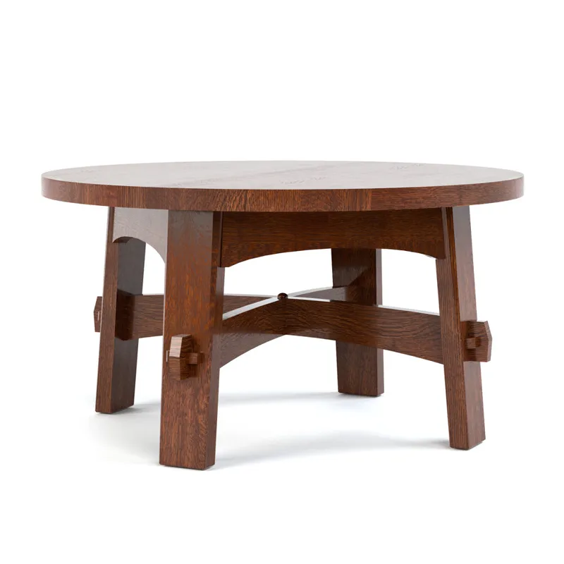 Mission Quincy Swivel Chat Table