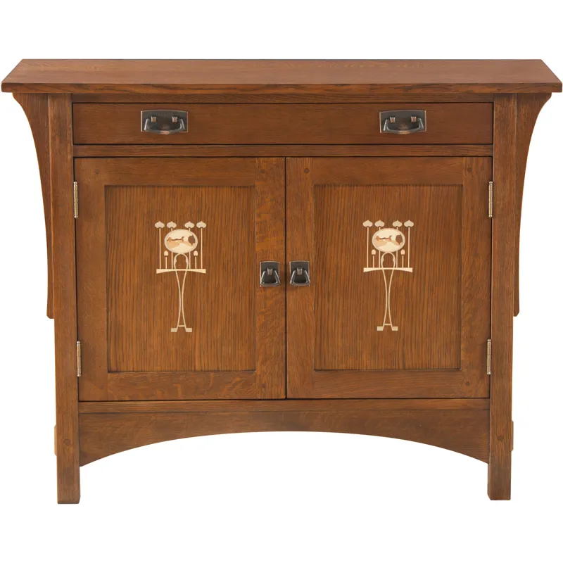 Harvey Ellis Door Console Oak