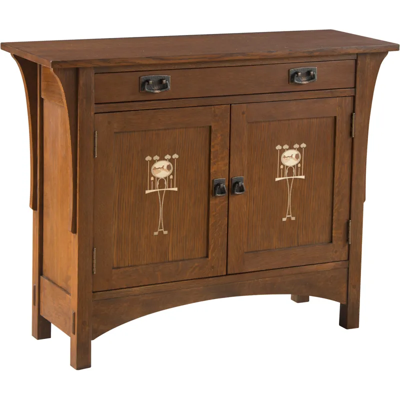 Harvey Ellis Door Console Oak