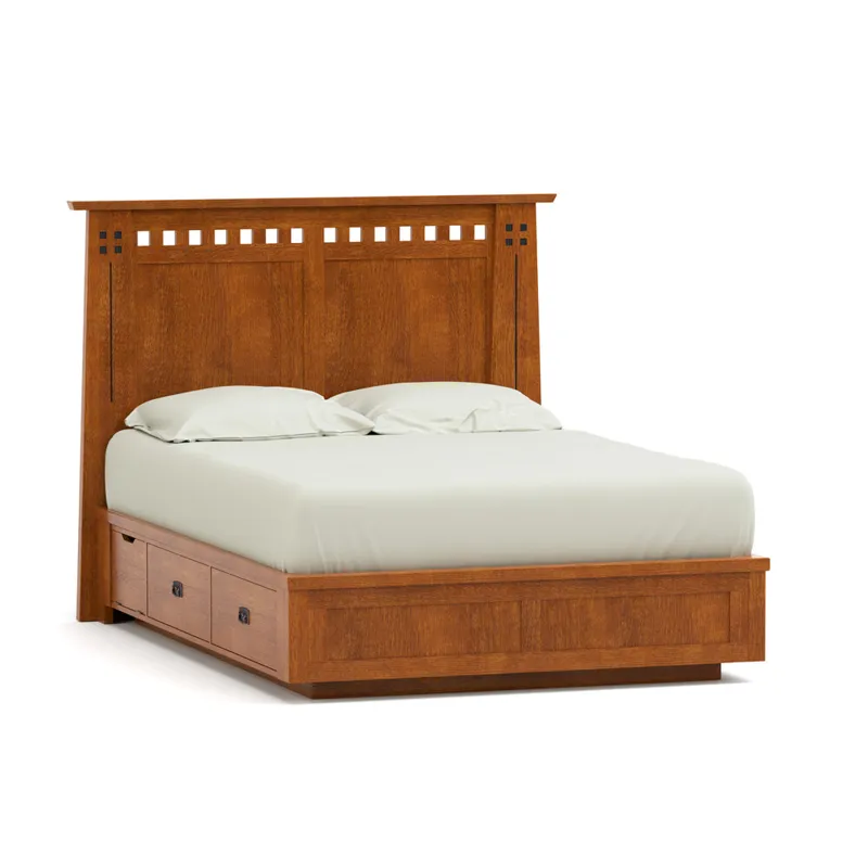 Highlands Platform Storage Bed - Queen