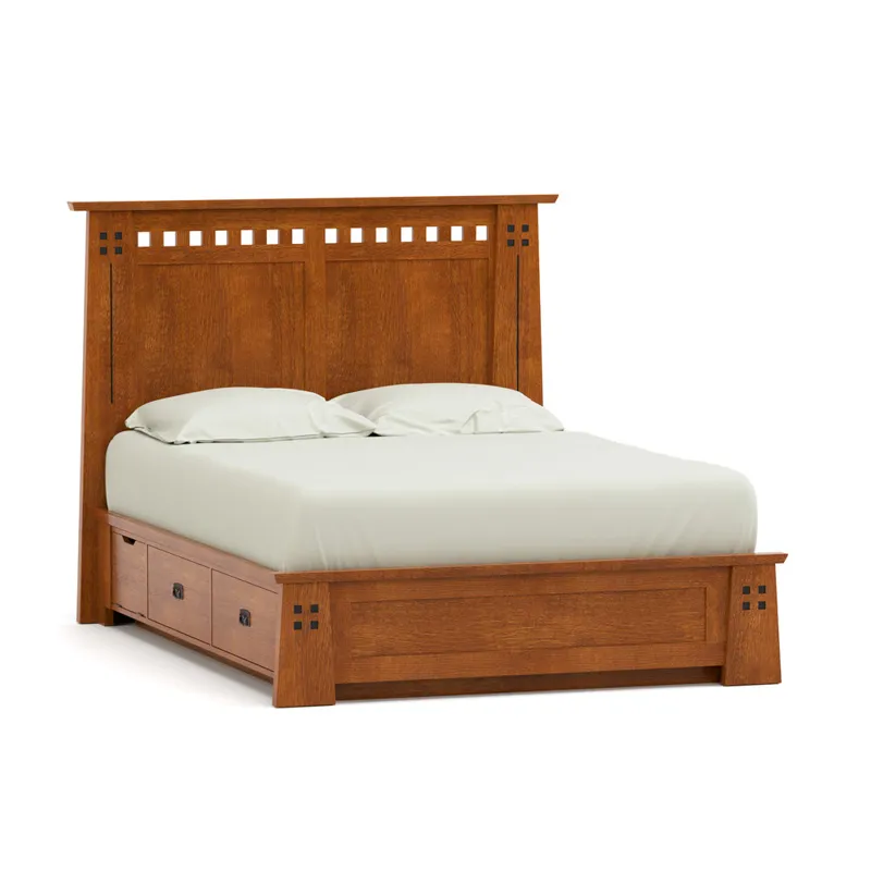 Highlands Platform Storage Bed - Queen