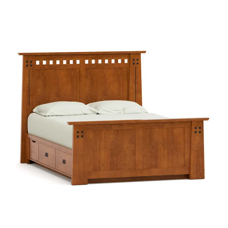 Highlands Platform Storage Bed - Queen