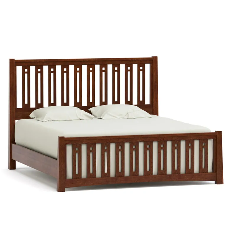 Highlands Pierced Slat Bed - King
