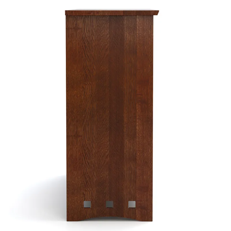Highlands Low Armoire Oak