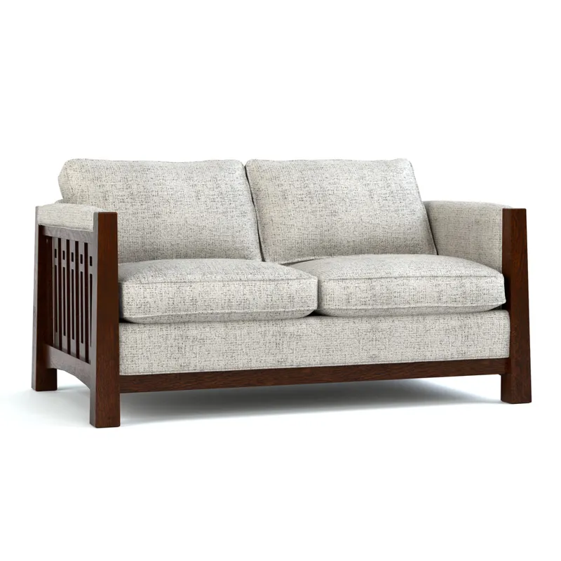 Highlands Loveseat Oak