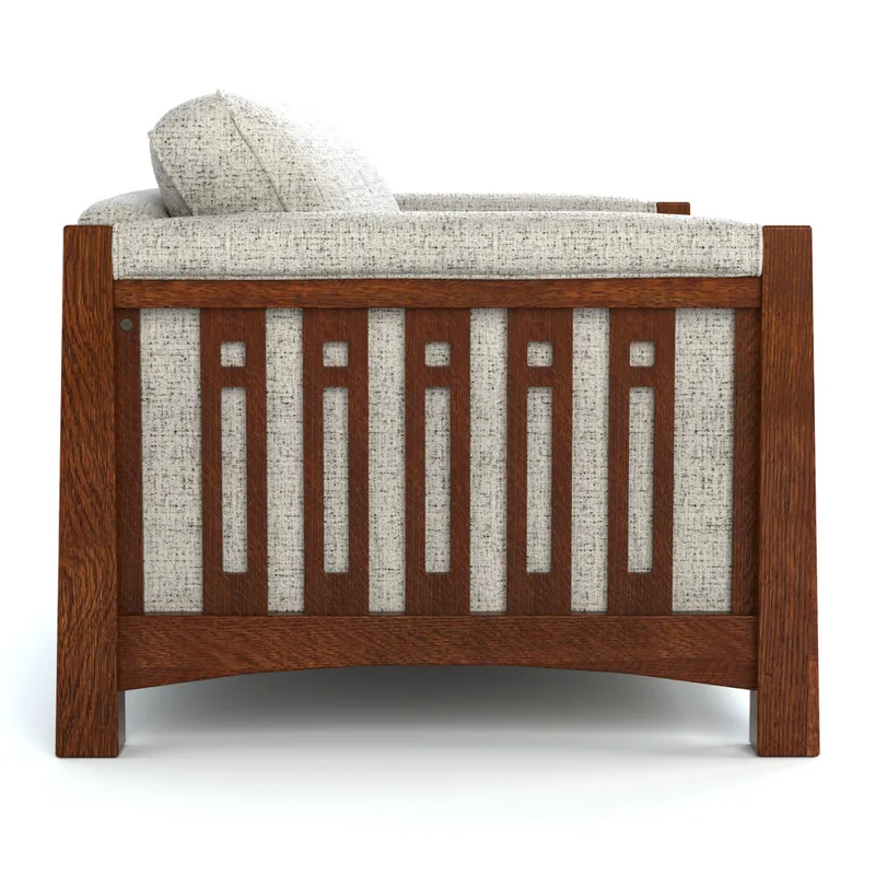 Highlands Loveseat Oak