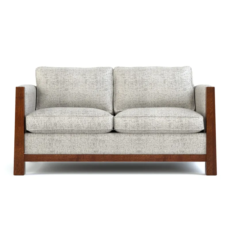 Highlands Loveseat Oak
