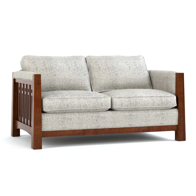 Highlands Loveseat Oak