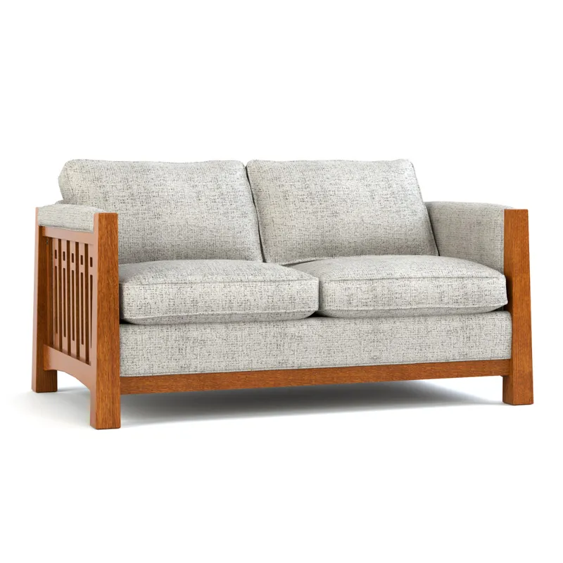 Highlands Loveseat Oak