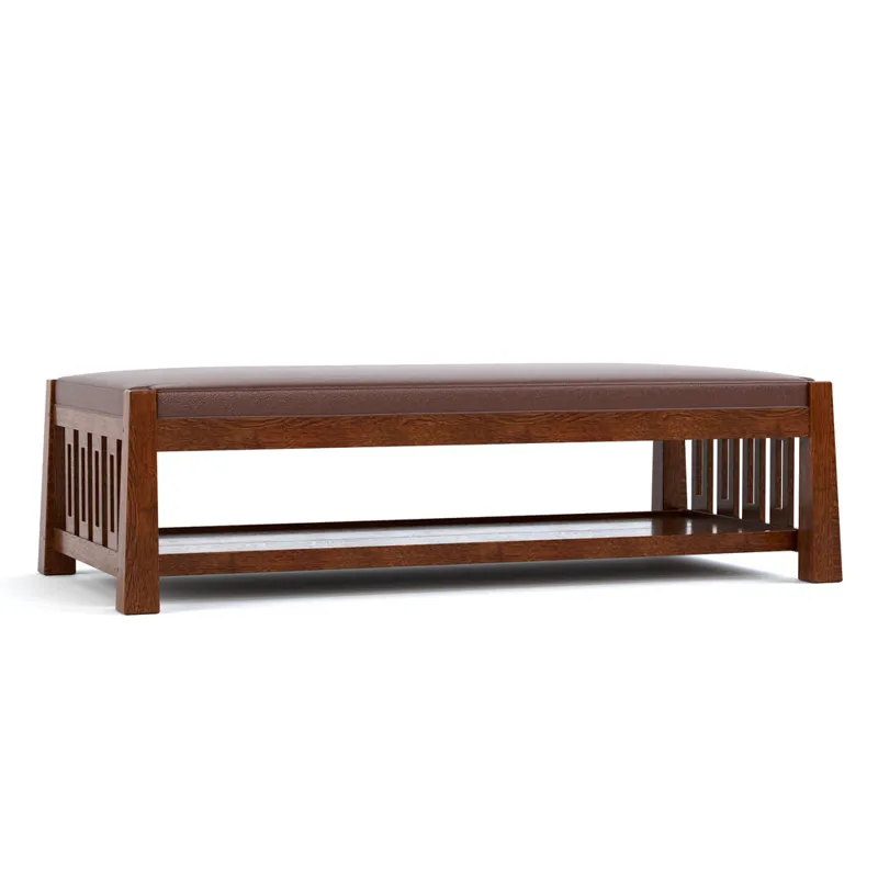 Highlands Cocktail Ottoman Oak
