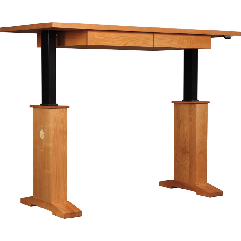 Harvey Ellis Hi-Lo Standing Desk Cherry