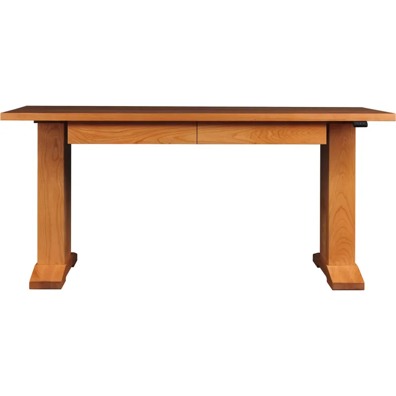 Harvey Ellis Hi-Lo Standing Desk Cherry