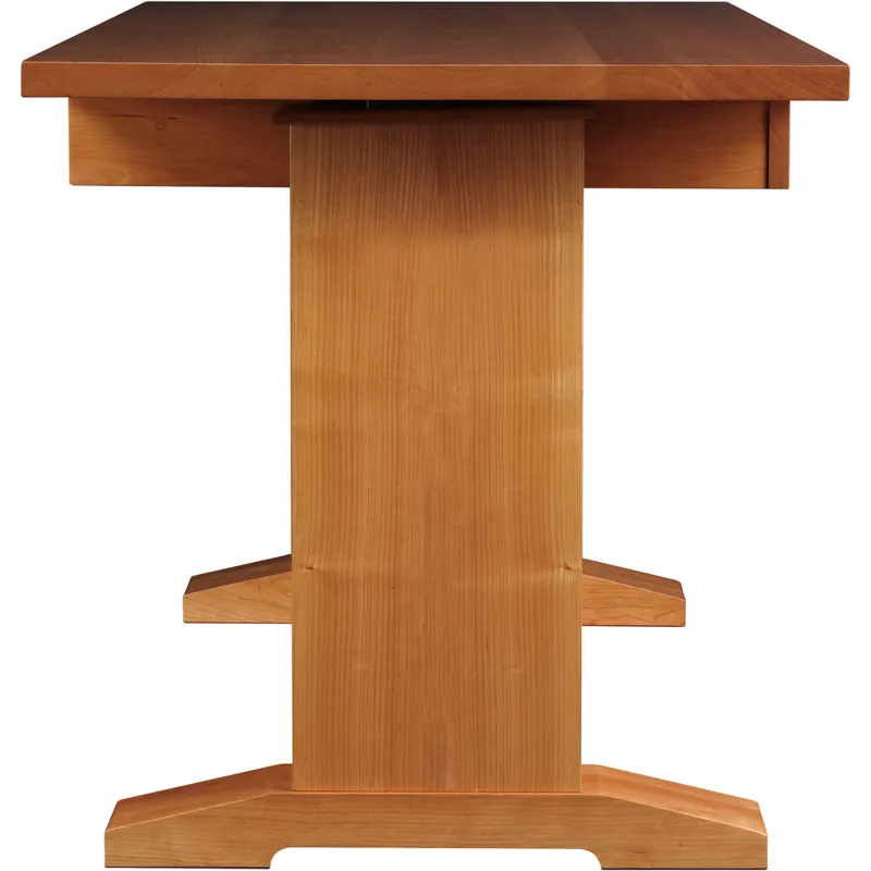 Harvey Ellis Hi-Lo Standing Desk, No Inlay Cherry