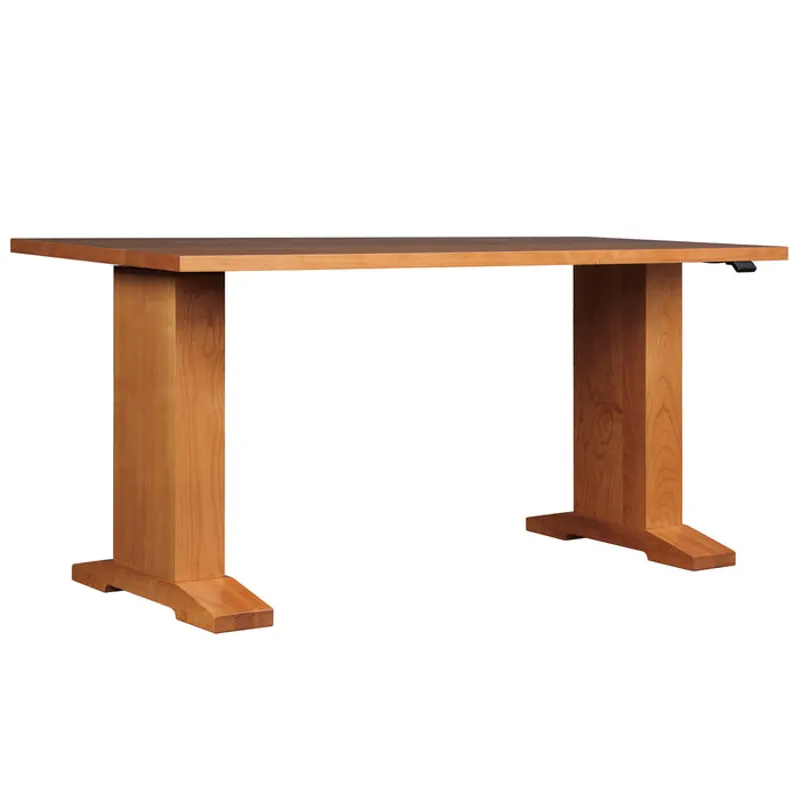 Harvey Ellis Hi-Lo Work Table, No Inlay Cherry