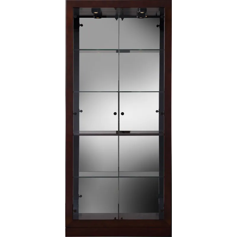 Mission Display Cabinet Cherry