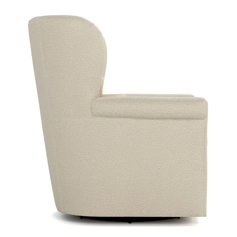 Hudson Valley Swivel Wing Chair