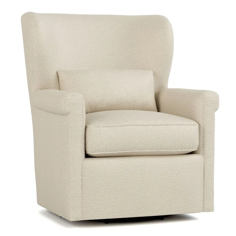 Hudson Valley Swivel Wing Chair