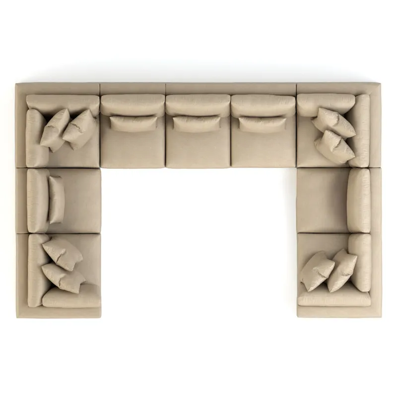 Stickley Fine Upholstery Holland Modular U-Shaped Sectional