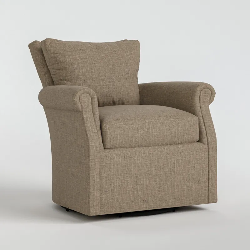 Stickley Fine Upholstery Meredith Swivel Lounge Chair