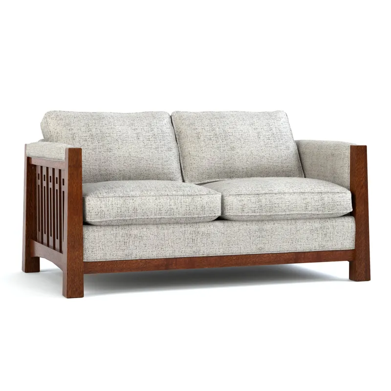 Highlands Loveseat Oak