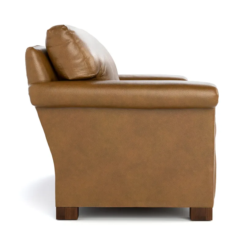 Selectionals by Stickley 1000 Series Three-Cushion Sofa With Key Arm