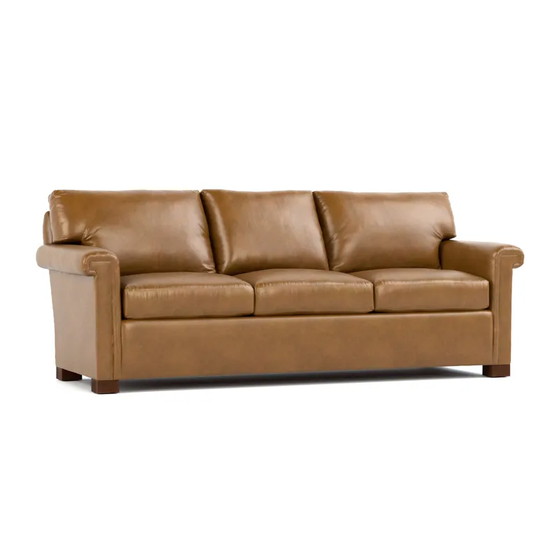 Selectionals by Stickley 1000 Series Three-Cushion Sofa With Key Arm