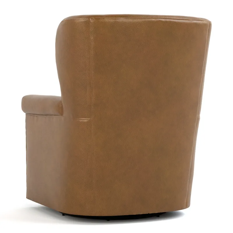 Hudson Valley Swivel Wing Chair
