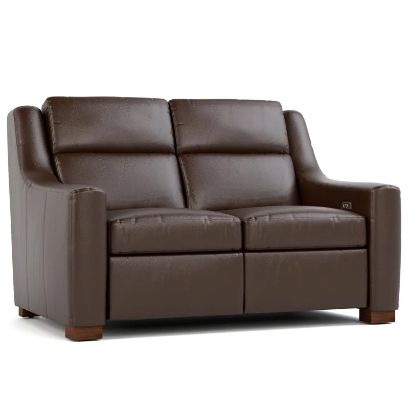 Stickley Fine Upholstery Hawley Power Motion Loveseat