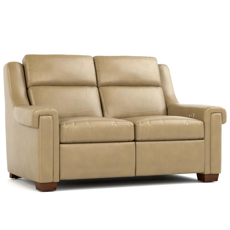 Stickley Fine Upholstery Chester Power Motion Loveseat