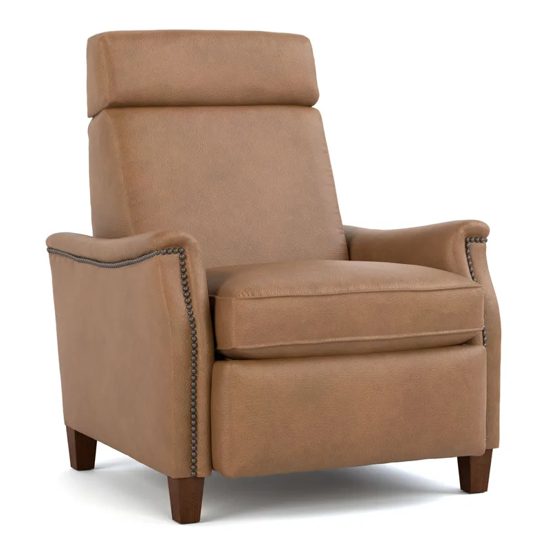 Stickley Fine Upholstery Laurel Saddle-Arm Recliner