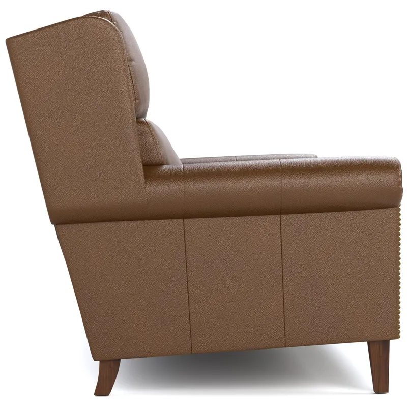 Woodlands Small Roll Arm Sofa With Nails