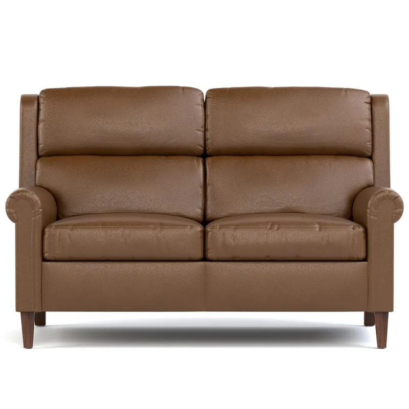 Woodlands Small Roll Arm Loveseat
