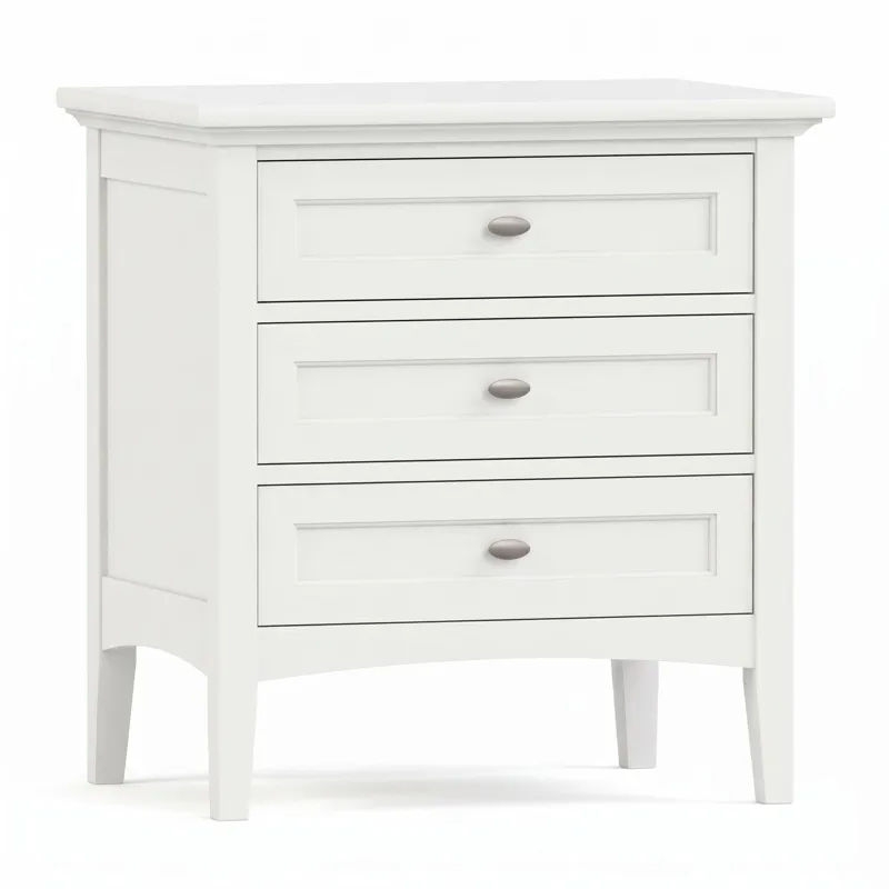 Revere Three-Drawer Nightstand
