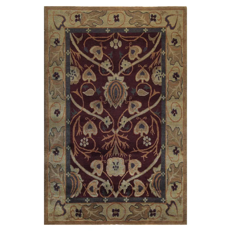 Stickley Designer Rugs Bungalow Garden Rug 2\' 6\" X 4\'