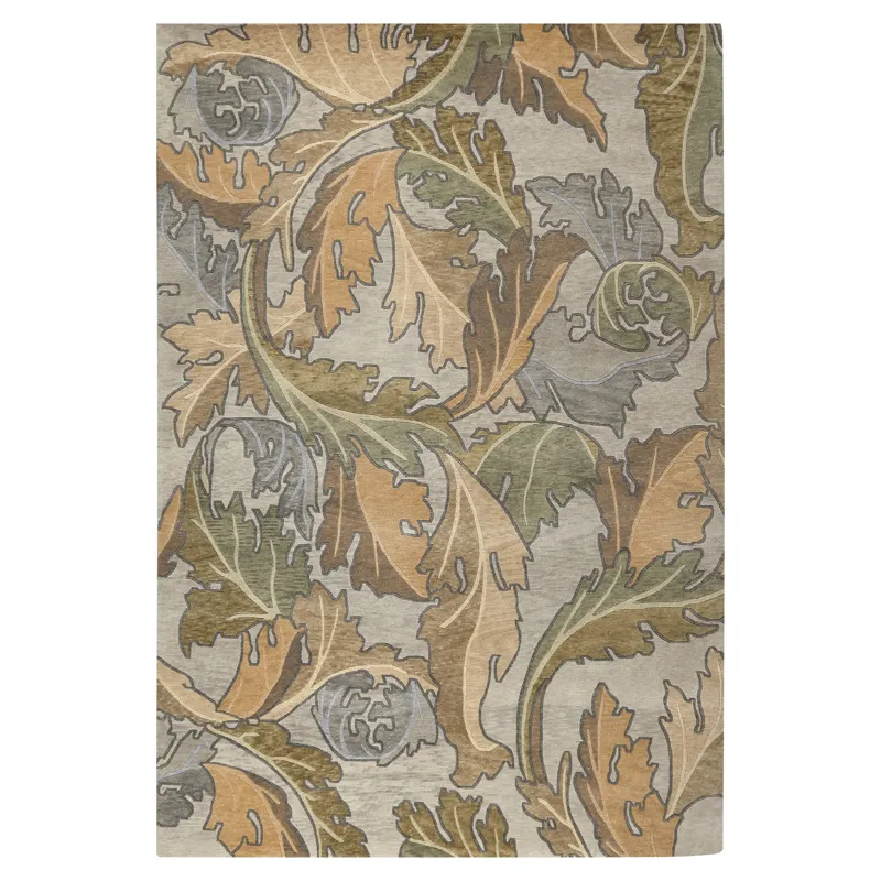 Stickley Designer Rugs Curling Vine Rug 4\' X 6\'