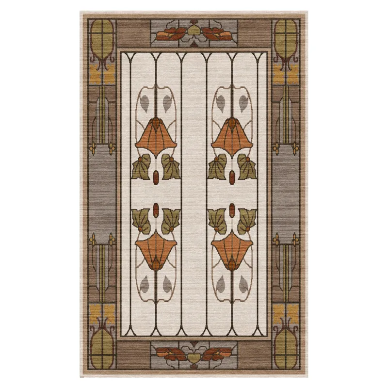 Stickley Designer Rugs Garden Window Rug, Ivory 10\' X 14\'