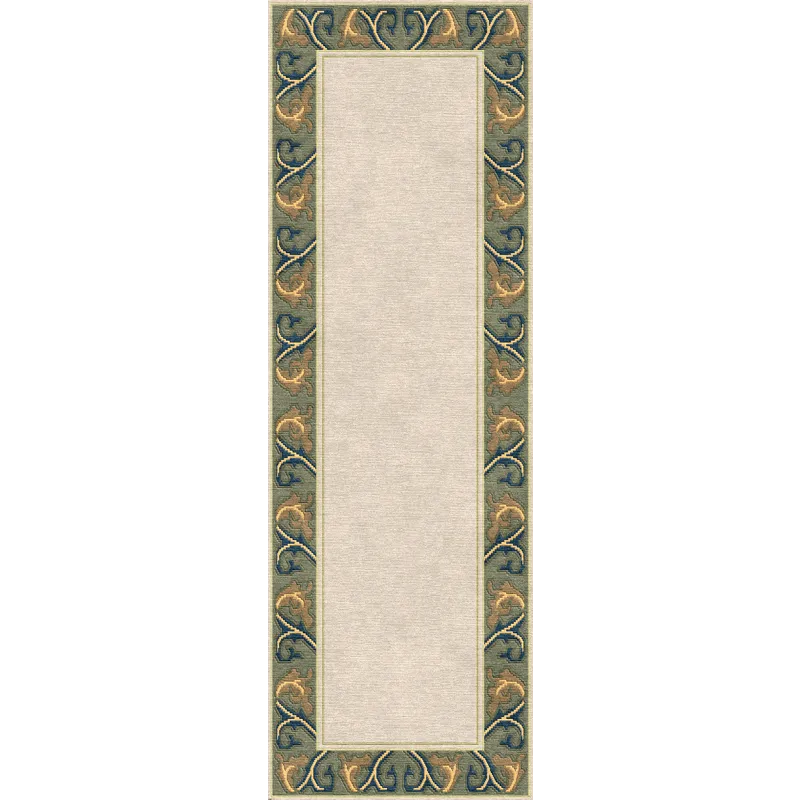 Stickley Designer Rugs Voysey Border Rug 2'9" X 8' Runner