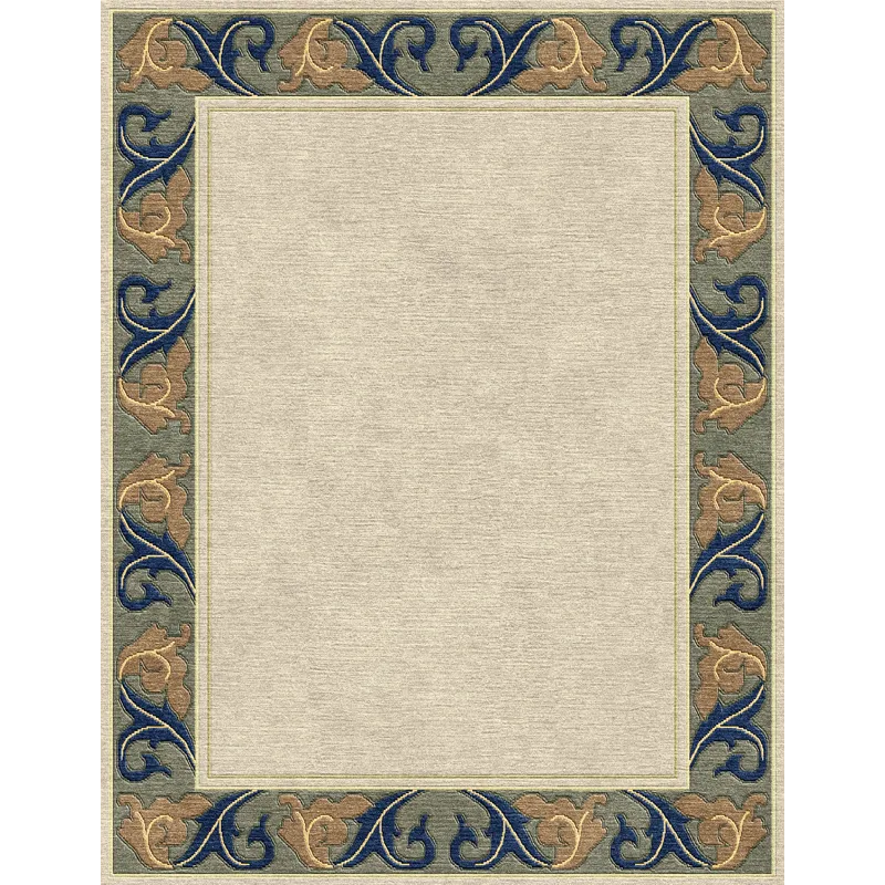 Stickley Designer Rugs Voysey Border Rug 8' X 10'
