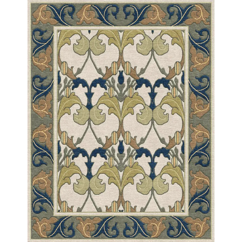 Stickley Designer Rugs Voysey Botanical Rug 4' X 6'