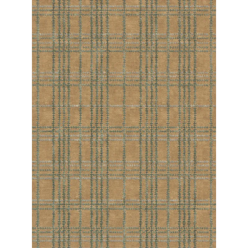 Stickley Whipstitch Plaid Rug 9\' X 12\'