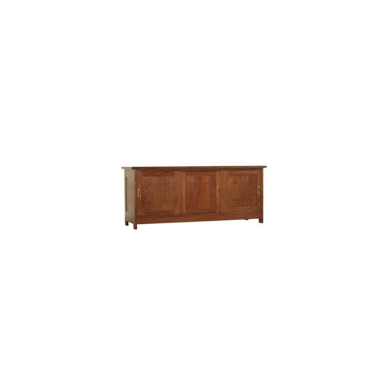 Sliding Door TV Console