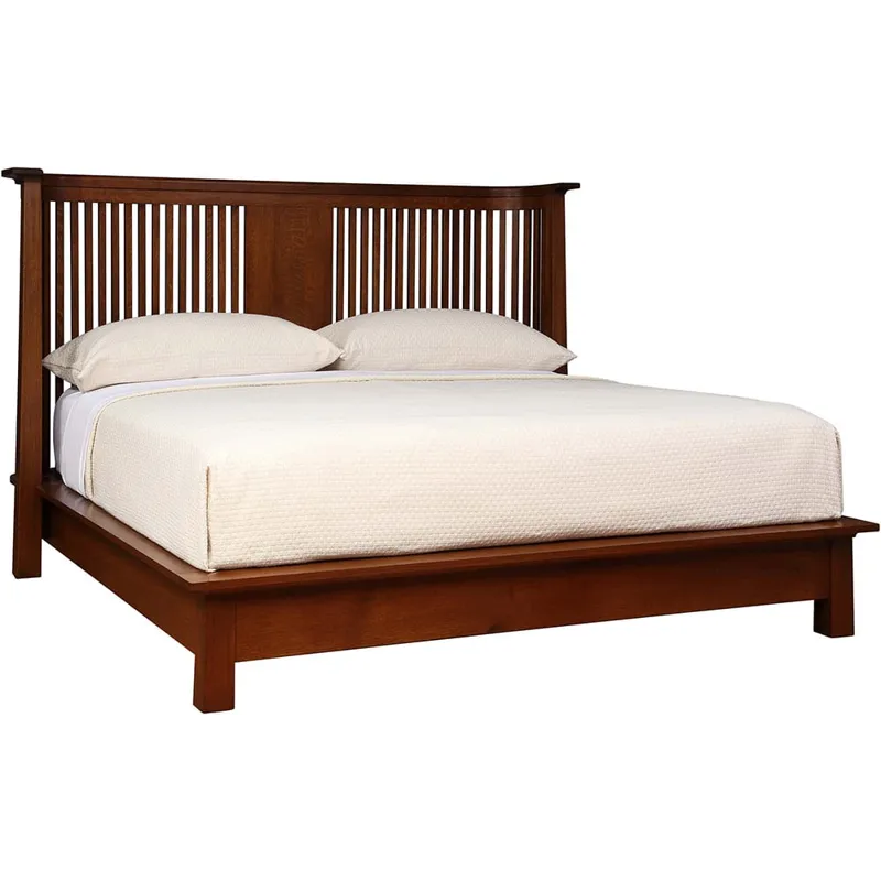 Park Slope Platform Bed Oak