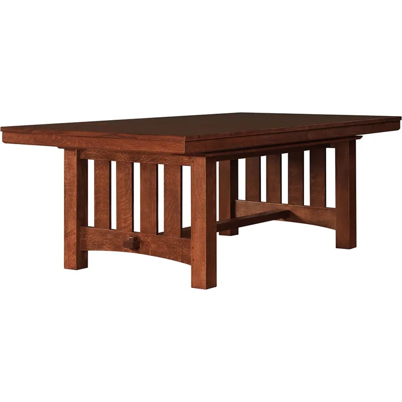 Mission Grande Trestle Table Oak