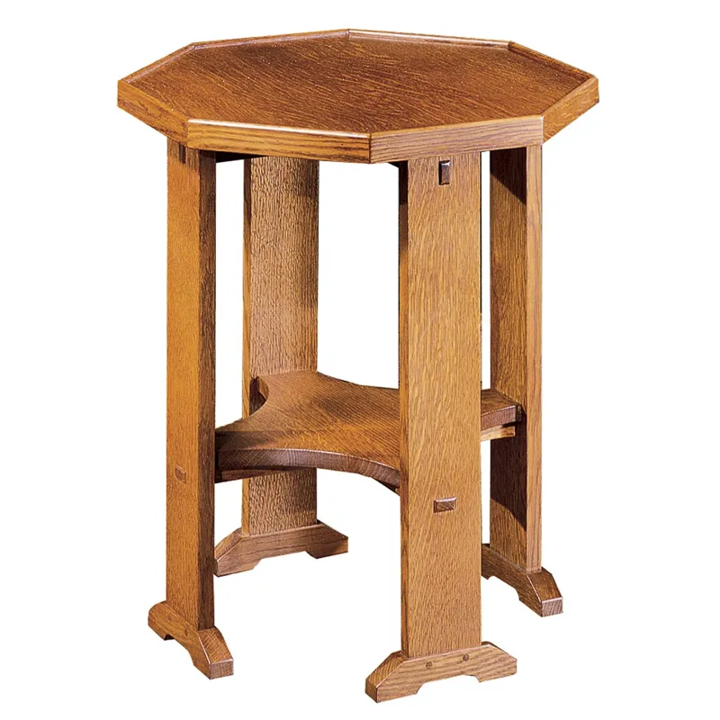 Mission Octagonal Table Oak
