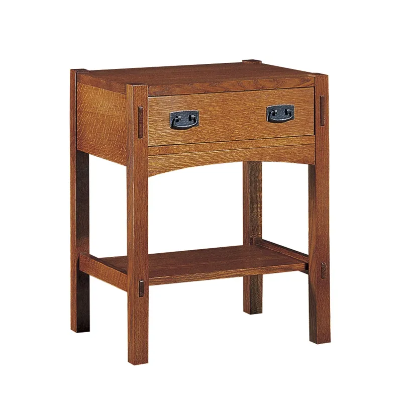 Mission One-Drawer Nightstand Oak