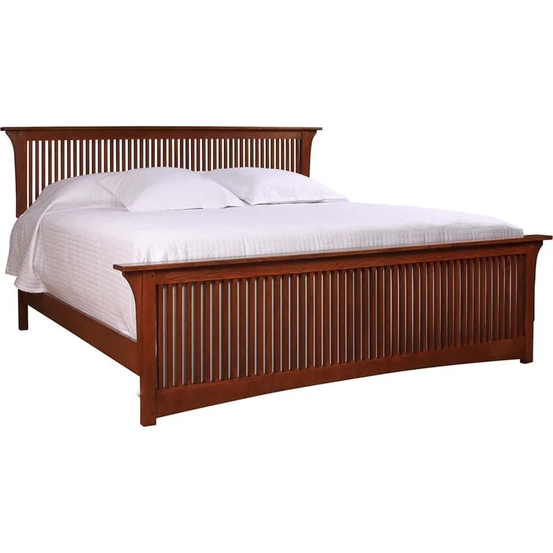 Mission Spindle Bed Cherry