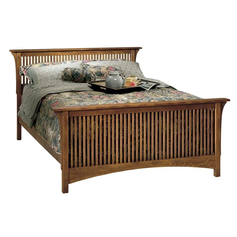 Mission Spindle Bed Cherry