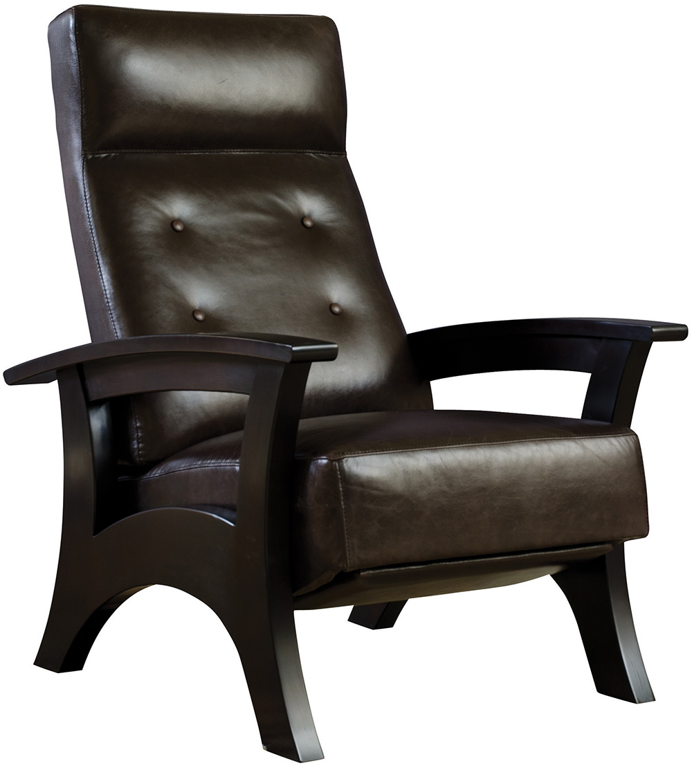 High Line Recliner Leather CL8200RECM by Stickley at TownHouse Galleries
